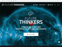 Tablet Screenshot of futurethinkers.org